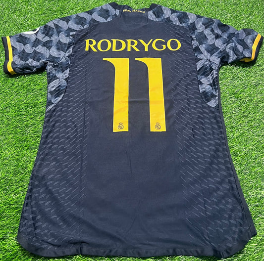 RODRYGO #11 23/24 Real Madrid Away Jersey (Player Version) | Size: XL (Fits like Slim L)