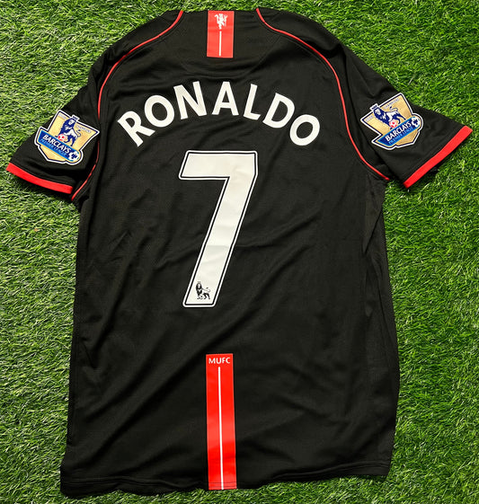 RONALDO #7 | Manchester United 2007/2008 Away Jersey ✦ Retro Jersey